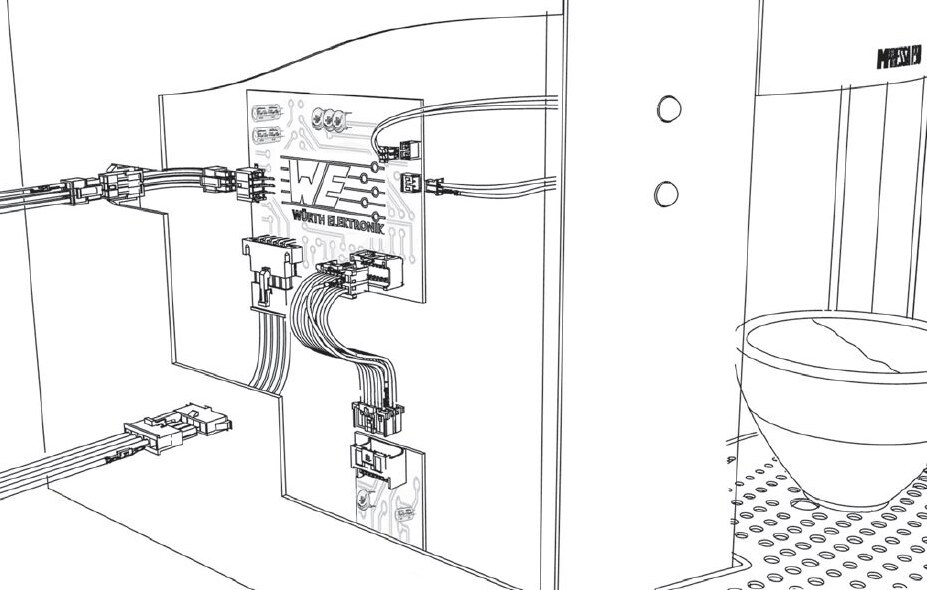 Wurthの電線対基板アプリケーション用例